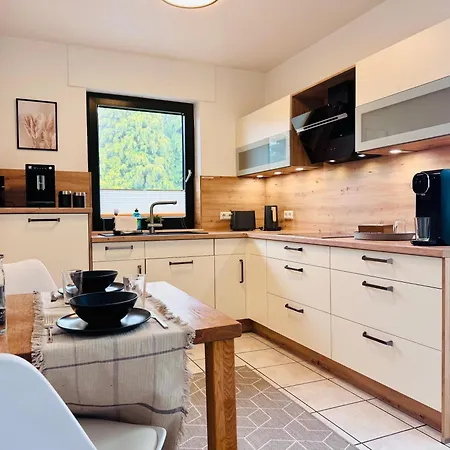 Stylisches Modernes Apartment, Sauna Und Wellness Lage 아파트 뤼베케