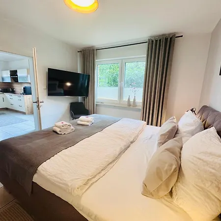 Stylisches Modernes Apartment, Sauna Und Wellness Lage Lejlighed Lubbecke