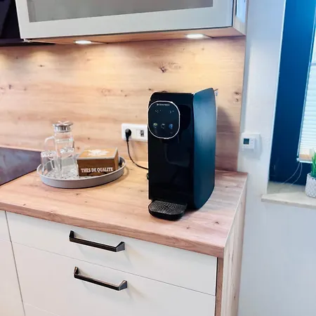 아파트 Stylisches Modernes Apartment, Sauna Und Wellness Lage 뤼베케