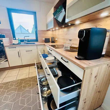 Stylisches Modernes Apartment, Sauna Und Wellness Lage Lubbecke