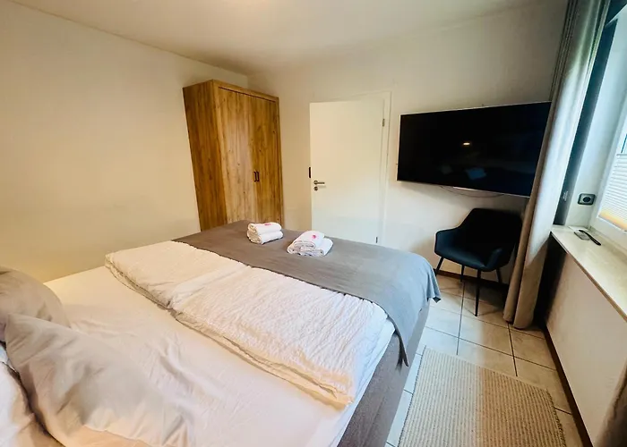 Stylisches Modernes Apartment, Sauna Und Wellness Lage Lubbecke