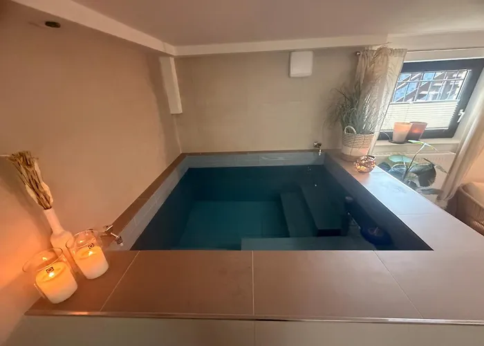 Stylisches Modernes Apartment, Sauna Und Wellness Lage Lubbecke