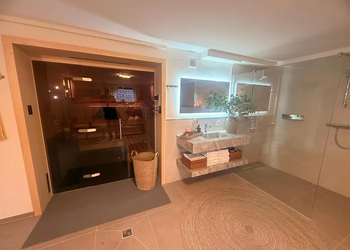 Stylisches Modernes Apartment, Sauna Und Wellness Lage