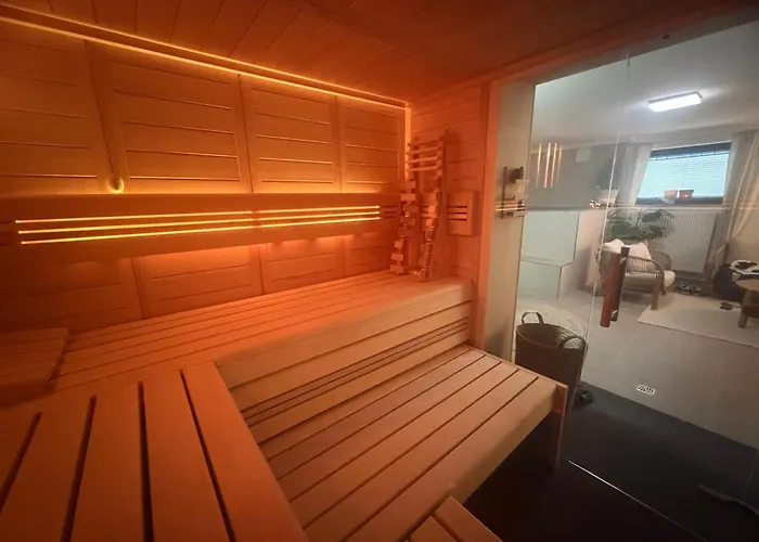 Daire Stylisches Modernes Apartment, Sauna Und Wellness Lage *